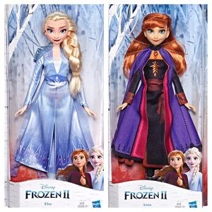 ❄️❄️Disney’s Frozen II Elsa and Anna dolls ❄️❄️